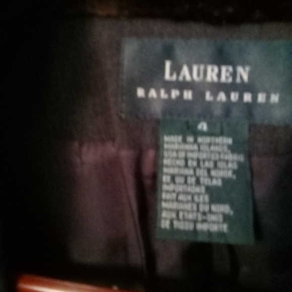 Ralph Lauren Lauren jacket with faux mink collar sz . Up your new street look. - Picture 3 of 9